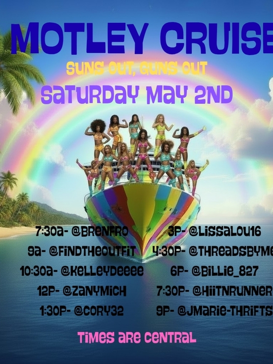 J. Crew Tops - 🤘The Motley Cruise May 2nd- Suns Out Guns Out. WRESTLE MANIA